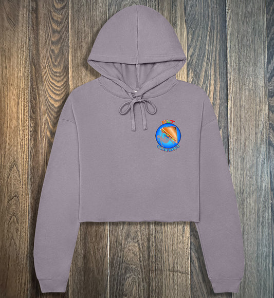 "Lingo" - Cropped Hoodie