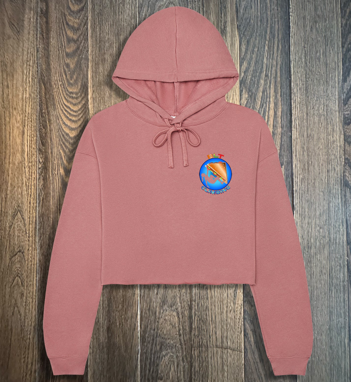 "Lingo" - Cropped Hoodie